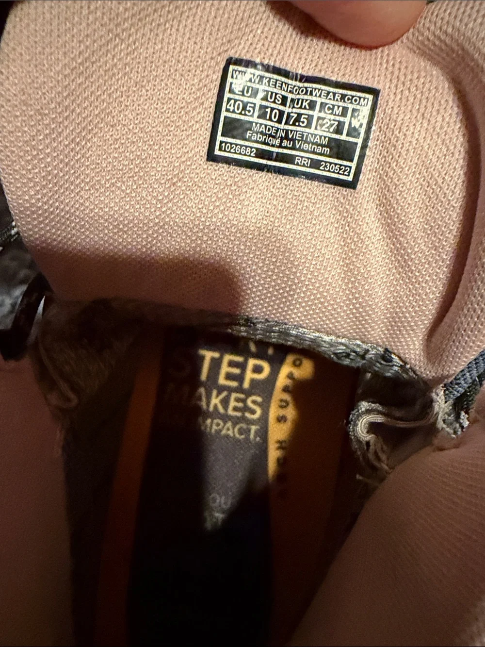 Keen Women's Navy and Tan Ankle Boots